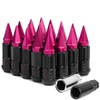 M12 x 1.5 Open/Closed End 16PC Aluminum Alloy Wheel Lug