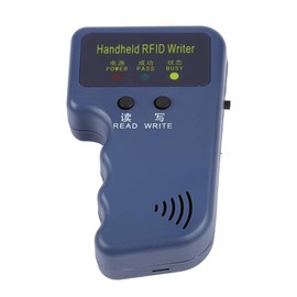 Ergonomic RFID Writer, Portable RFID ID Card Copier, Handheld EM4100 Mini-Type for Read Card Copy Card