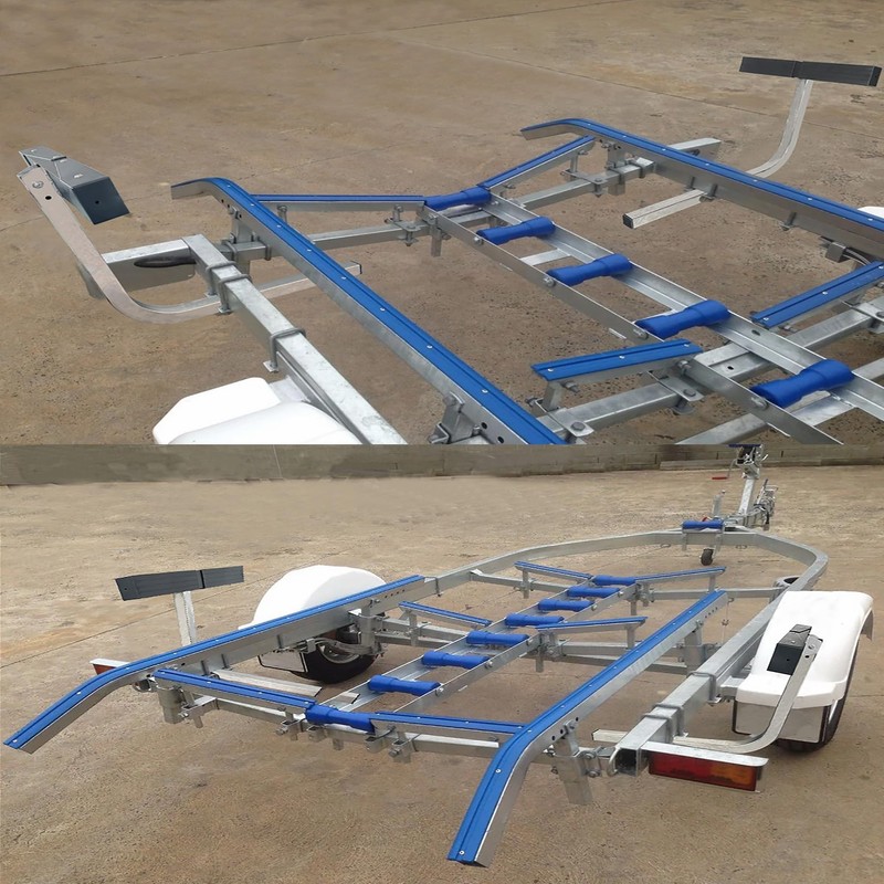 FINALAWOLF Boat Trailer Guide,Replaceable Boat Trailer Guide,20-inch Aluminum Square Tube