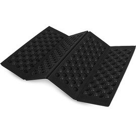 Storfisk fishing & more Foldable Thermal Seat Cushion Made of Special ISO Foam with Nub Structure, Colour: Black