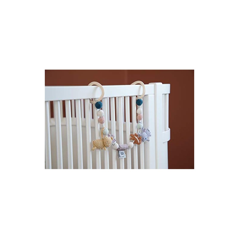 Sebra - Crochet Pram Chain - Daydream - Cotton -