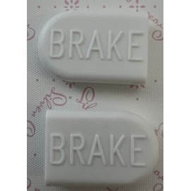 Silver Cross Pram Brake Pads (Pair) - Balmoral 40" / Kensington 36"