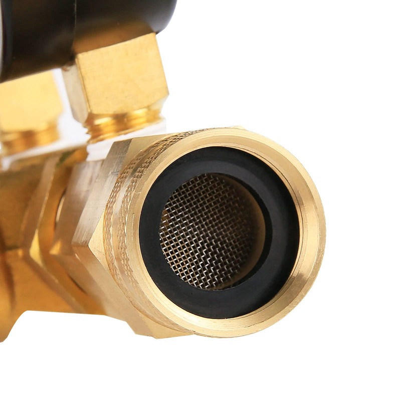 Watflow Water Gauge Pressure, Flow, & PSI Test Gauge,0-160psi,0-13 GPM,