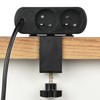 Electraline Electradock 35461 Power Strip with 2 French Sockets +