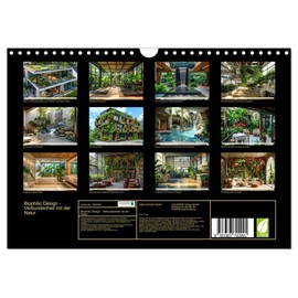 Biophilic Design - Verbundenheit mit der Natur (Wandkalender 2025 DIN A4 quer), CALVENDO Monatskalender [Calendar] Peter Roder