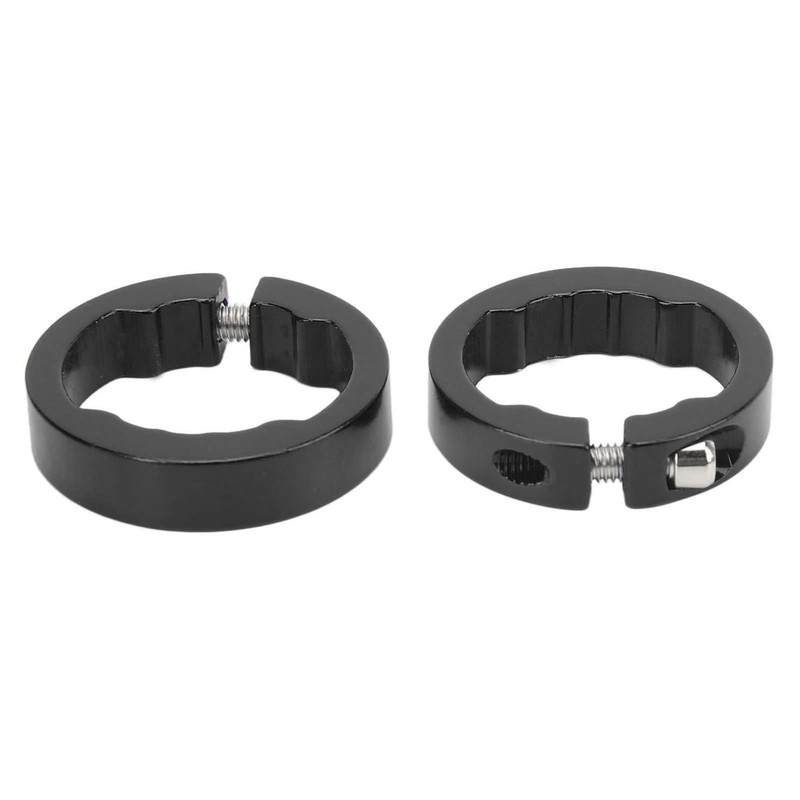 2 Pcs Convenient Bicycle Handlebar Grips Lock Rings Aluminum Alloy