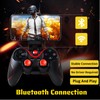 X3ワイヤレスゲーミングコントローラーAndroid用IOS携帯電話TVコンピューターCP VR、デュアル振動有線BTゲームリモートゲームパッドジョイスティック内蔵400mAh充電式バッテリー