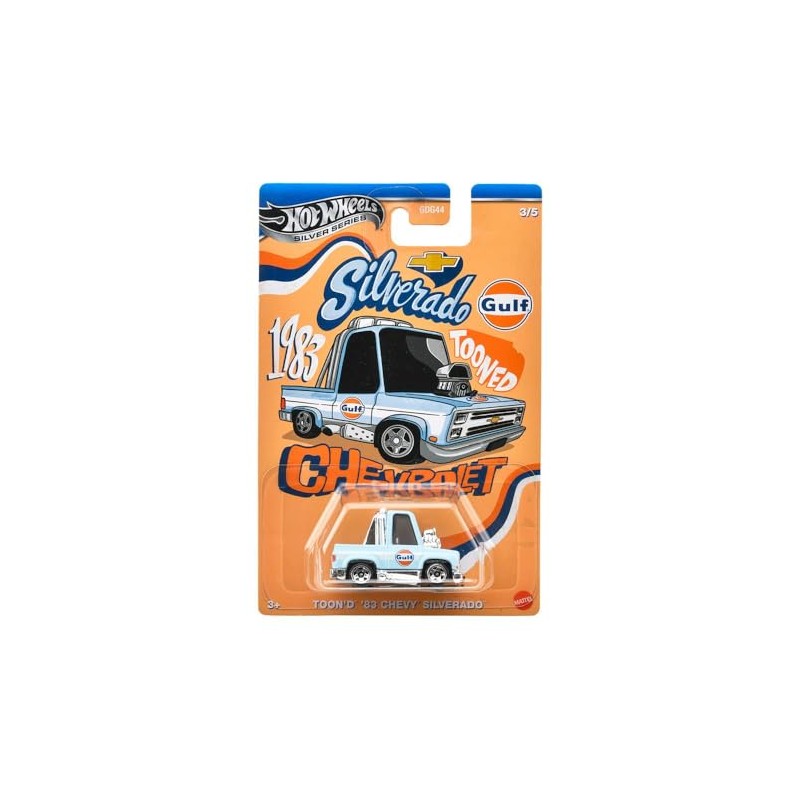Hot Wheels Silver Series Tooned Gulf Racing - Toon'd 83