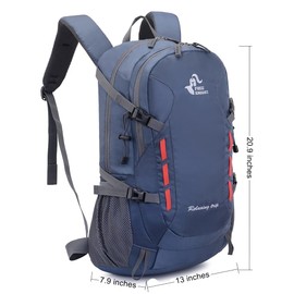 Bseash 40L Lightweight Waterproof Hiking Backpack, Outdoor Sport Travel Daypack Rucksack for Cycling Camping Skiing