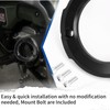 SHINKXMT Motorcycle Engine Cover Left Crank Case Cover Left Engine