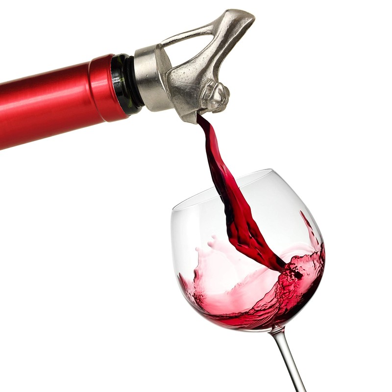 My Pour Head Stainless Steel Animal Wine Pourer Aerator -