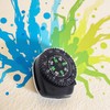 Mini Black Button Navigation Device - Compact Survival Compass for