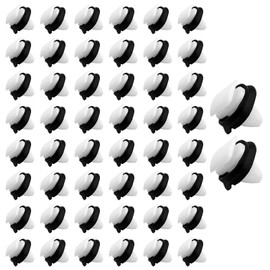 Car Trim Clips, 100 Pcs Car Door Retainer Mounting Clips Compatible For Fiat Door Panel Molded Trim Clip Panel Car Body Trim Plastic Rivets Screws Automotive Tools White Car Parts 71728806, 856543