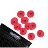 Fruidles Strawberry Licorice Wheels, Broadway Strawberry Rolls Candy, Wrapped (8