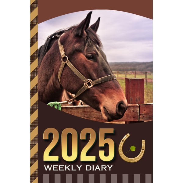 2025 Weekly Diary: Hardcover / 6x9 Dated Personal Organizer /