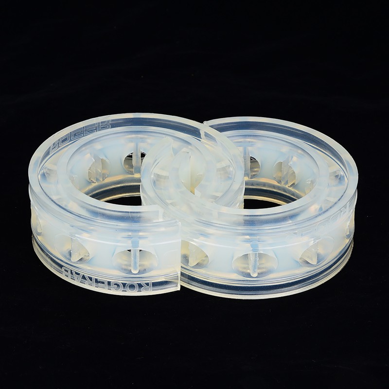 2pc Transparent Car Shock Absorber Buffer Spring Bumper Cushion Type