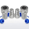 Cplbrb 1/4" Ag ISO 7241-A Hydraulic Quick Connect Tractor Couplers