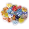 Glass Hearts flat, 24 pcs.