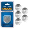 Taskar 28mm Rotary Cutter Blades for Olfa Etc - 5