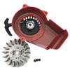 DEVMO Recoil Pull Starter with Flywheel Compatible with 2 Stroke