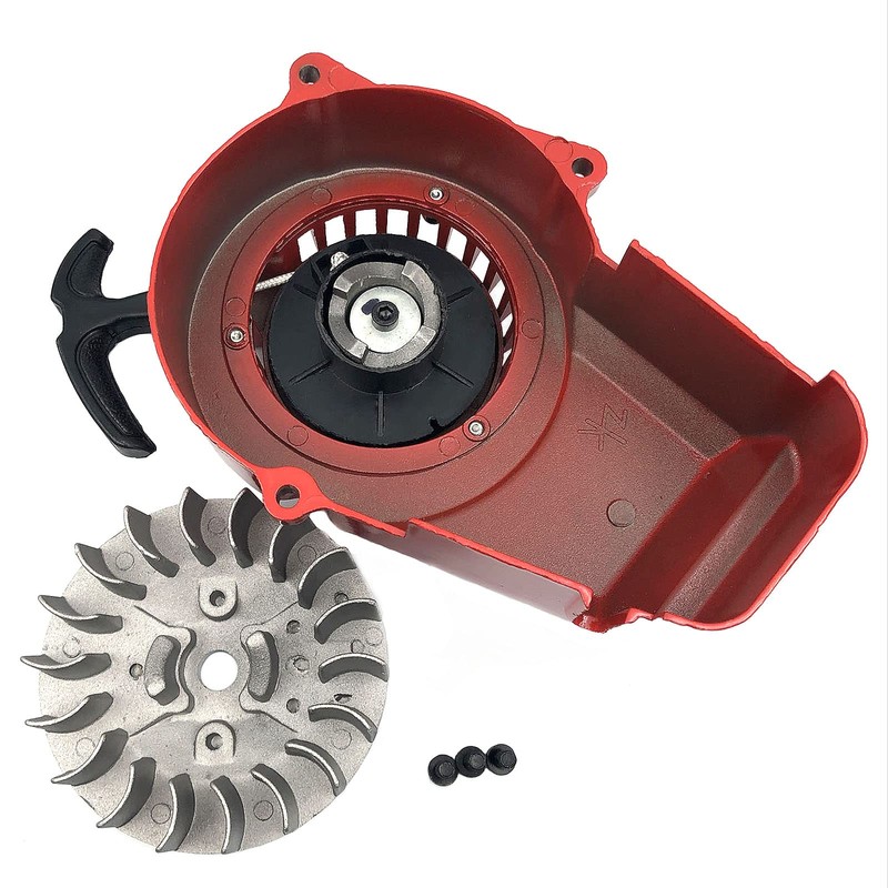 DEVMO Recoil Pull Starter with Flywheel Compatible with 2 Stroke