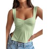 Trendy Queen Womens Going Out Crop Tops Backless Tank Tops