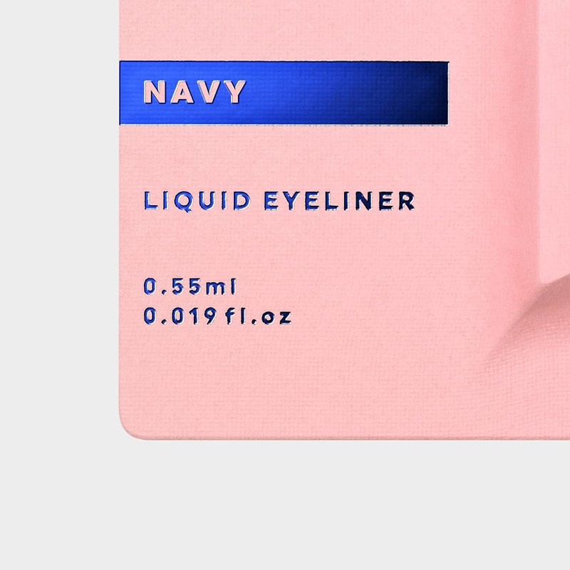 UZU BY FLOWFUSHI Eye Opening Liner [Navy] Liquid Eyeliner Hot