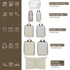 7 Pcs Compression Packing Cubes for Travel, Waterproof Suitcase Luggage