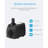 SongLong Submersible Pump 400GPH (1500L 25W) Ultra Quiet with Over