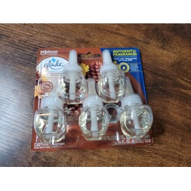 Glade PlugIns Cashmere Woods Scented Oil Air Freshener 5 Count Refill