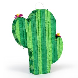 Cactus Pinata, Small Mexican Cactus Piñata for Cinco de Mayo Birthday Fiesta Taco Party Western Cowboy Decorations Baby Shower