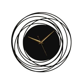 STOPSHOPPER Wall Clock 12 Inch Silent Non-Ticking Wooden Modern Clocks Battery Operated - Analog Clock Classic for Office, Home, Bathroom, Kitchen, Bedroom, School, Living Room (12x12, Black)
