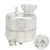 Radiator Coolant Expansion Water Tank Aluminium Alloy Polished Replacement for