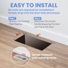 Howeall 4x12 Inches 4 Pack Heavy Duty Walkable Floor Register