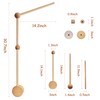 Mobile Holder for Baby Cot, Wooden Mobile Holder Changing Table