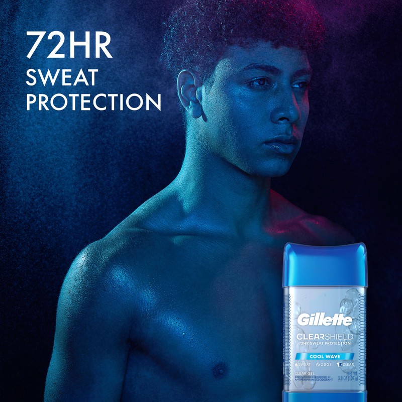 Gillette Antiperspirant and Deodorant for Men, 72hr Sweat & Odor