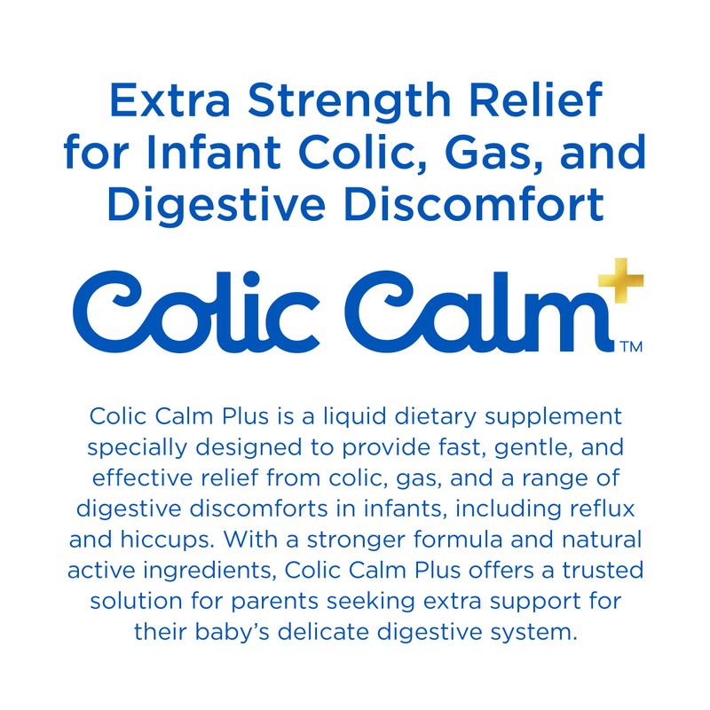 Colic Calm Plus - Alternative Gripe Water with Extra Support,