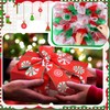 Yuefunny 10 Rolls Christmas Ribbon Including 4 Rolls Mesh Ribbon