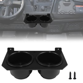 XATVXUTV Dash Cup Holder for Pioneer 1000 16-22, UTV Drink Cup Holder Bottle Holders for Honda Pioneer 1000/1000-5 2016 2017 2018 2019 2020 2021 2022 Accessories