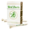 Bird Darts Premium Bamboo Wood Golf Tees, 18/72/180 Units (Packs