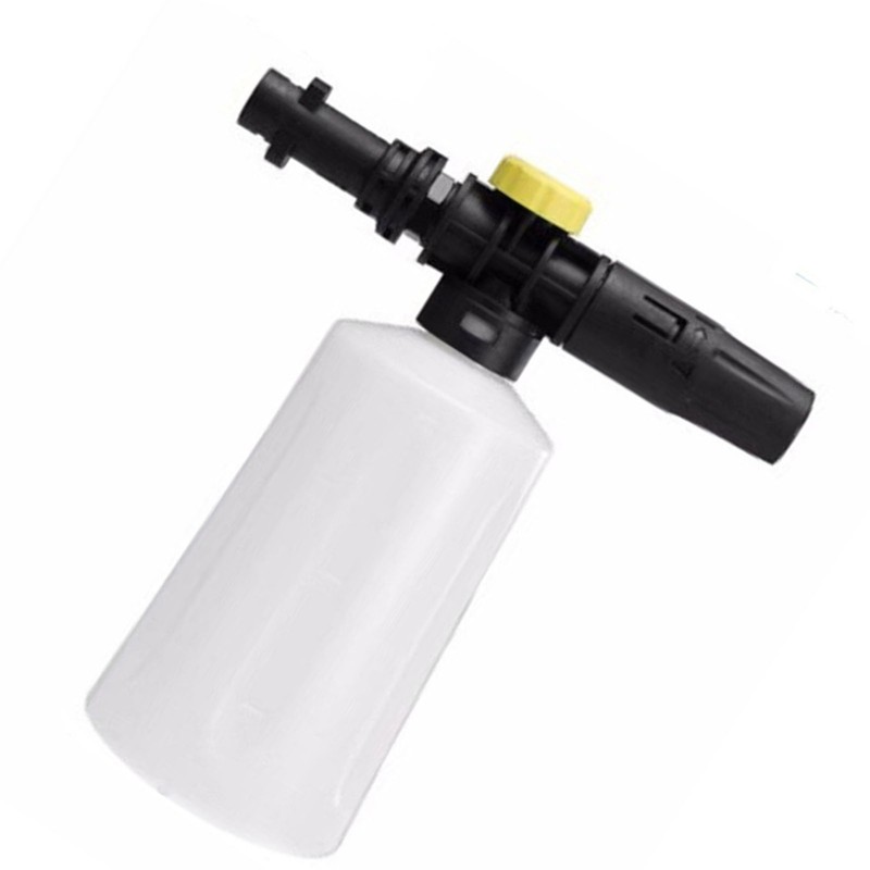 Foam Sprayer Bottle 750ml Capacity Plastic High Pressure Adjustable Clear