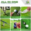 Golf'N Aluminum Golf Ball Marker Divot Repair Tool - Magnetic