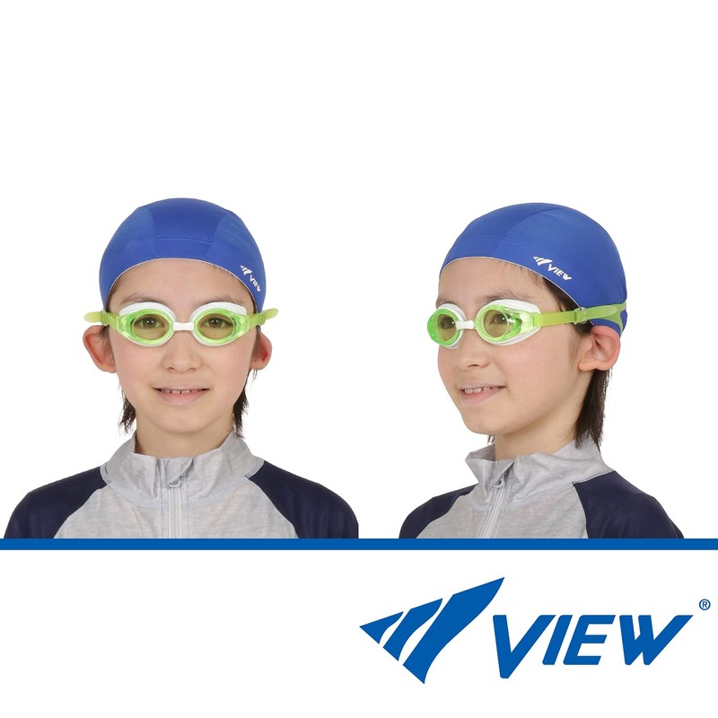 View V710J LG Swimming Goggles for Children Ages 4-9, Antibacterial