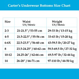 Carter's Girl`s Stretch Cotton Panties Underwear 10 Pack (Blue(3J282210)/Pink, 4-5T)