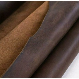 European Leather Works 8 LB Scraps Tooling Crafts 100% Cowhide Full Grain Leather 5/6oz (2-2.4mm)...