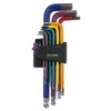 Eclipse Professional Tools EHK9PS 9 Piece Colour Coded Hex Key