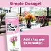 Cut Flower Food, Liquid Nutrients to Keep Flowers Fresh Longer,