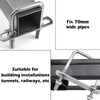 HOLAHOLA U Shackle Threaded M8 Shackle Bolt 100x71mm U Bolt