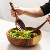 Japanese and Western Style Wooden Rice Spoon Salad Mixing Spoon