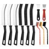 QWORK® 11-Piece Split Cleaning Brush Set - Corner Cleaning Brushes